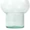 Clear Small Bubble Ribbed Recycled Glass Vase Set